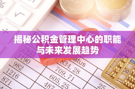 铜鼓揭秘公积金管理中心的职能与未来发展趋势