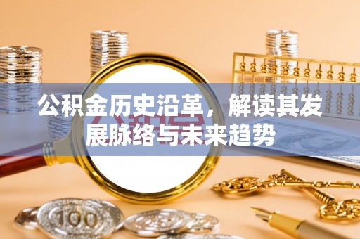铜鼓公积金历史沿革，解读其发展脉络与未来趋势
