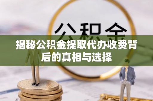 铜鼓揭秘公积金提取代办收费背后的真相与选择