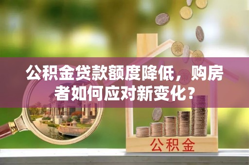 铜鼓公积金贷款额度降低，购房者如何应对新变化？