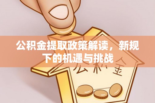 铜鼓公积金提取政策解读，新规下的机遇与挑战