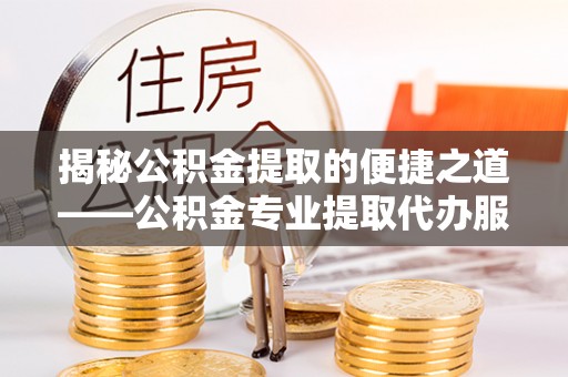 铜鼓揭秘公积金提取的便捷之道——公积金专业提取代办服务解析
