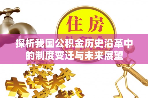 铜鼓探析我国公积金历史沿革中的制度变迁与未来展望
