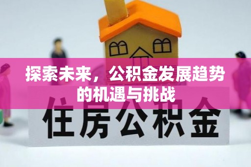 铜鼓探索未来，公积金发展趋势的机遇与挑战