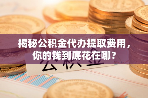 铜鼓揭秘公积金代办提取费用，你的钱到底花在哪？