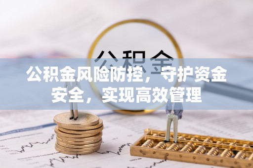 铜鼓公积金风险防控，守护资金安全，实现高效管理