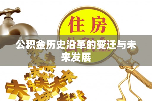 铜鼓公积金历史沿革的变迁与未来发展