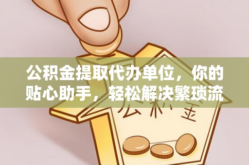 铜鼓公积金提取代办单位，你的贴心助手，轻松解决繁琐流程