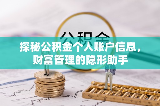 铜鼓探秘公积金个人账户信息，财富管理的隐形助手