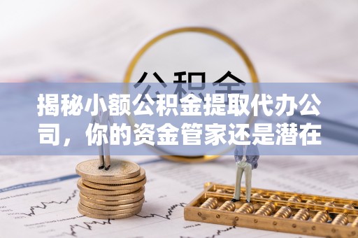 铜鼓揭秘小额公积金提取代办公司，你的资金管家还是潜在陷阱？
